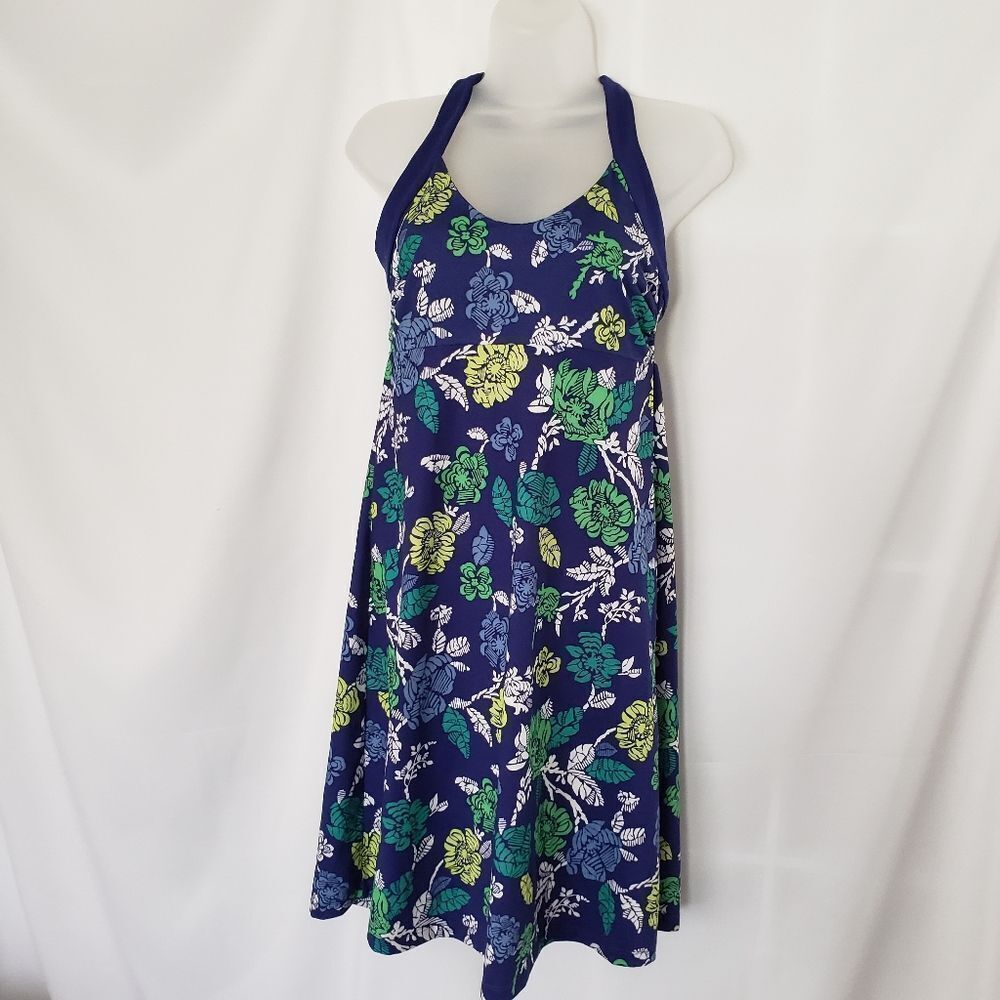 Patagonia Blue‎ Floral Morning Glory dress